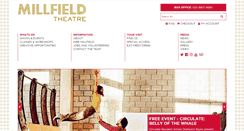 Desktop Screenshot of millfieldtheatre.co.uk
